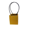 25x Kraft Paper Bag Flowers Waterproof Bouquet Basket Gift Box With Handle - 25PCS-Sq Big V528-SM00363-25PCS-SQBIG-961455