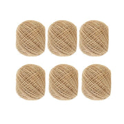Sisal Rope Natural Jute Hemp Manila Twine String Cord 1-14mm Thick Craft DIY - 5Rolls-12MM*50M V528-SM00374-5ROLLS-12-50M-591819
