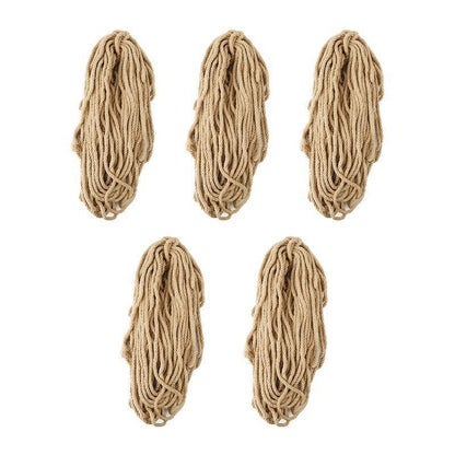 Sisal Rope Natural Jute Hemp Manila Twine String Cord 1-14mm Thick Craft DIY - 5Rolls-12MM*50M V528-SM00374-5ROLLS-12-50M-591819