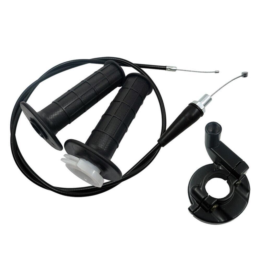 Twist Throttle Housing Hand Grip+120CM Cable 110cc 250cc PIT PRO Quad Dirt Bike V528-SM00455-1-2M-748703