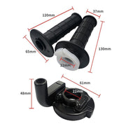 Twist Throttle Housing Hand Grip+120CM Cable 110cc 250cc PIT PRO Quad Dirt Bike V528-SM00455-1-2M-748703