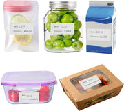 500PCS Kitchen Stickers Refrigerator Freezer Food Storage Date Content Labels V528-SM00460-2-5-5CM-120478