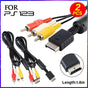 2PCS 1.8M RCA AV Cable for Sony PlayStation PS1 PS2 PS3 Audio Video Cord V528-SM00461-PS2-PS3-2PCS-558722