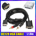 VGA High Definition Cable Box With Audio HD PAL NTSC For Sega Dreamcast Console V528-SM00468-SEGA-DC128-VGA130131