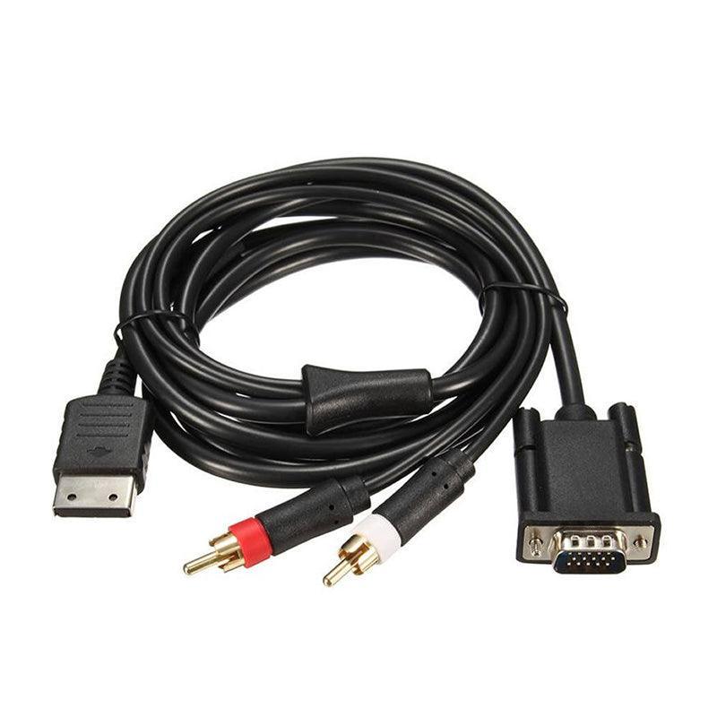 VGA High Definition Cable Box With Audio HD PAL NTSC For Sega Dreamcast Console V528-SM00468-SEGA-DC128-VGA130131