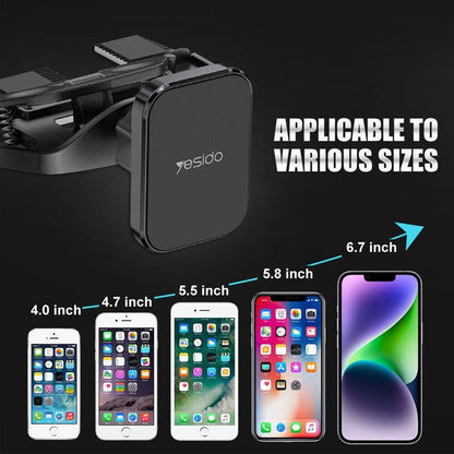 Universal Car CD Slot Phone Mount Holder Stand for Navigation and Mobile Devices V528-SM00473-CARMOUNT-BLACK-555157