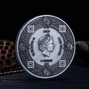 Twelve Constellations Coin Sun and Moon Challenge Medal Double-sided Embossed V528-SM00483-HOROSCOPEA-366513