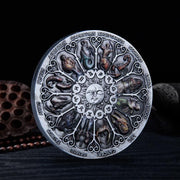 Twelve Constellations Coin Sun and Moon Challenge Medal Double-sided Embossed V528-SM00483-HOROSCOPEA-366513