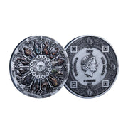 Twelve Constellations Coin Sun and Moon Challenge Medal Double-sided Embossed V528-SM00483-HOROSCOPEA-366513