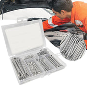 230PCS Cotter Pin Assortment Set Galvanised Iron Split Pins for Automotive Repairs V528-SM00489-230PCS-495240
