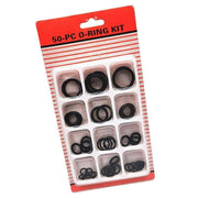 Rubber O-Ring Assortment Kit 50PC- Pack O-Rings Set Automotive Plumbing Seals V528-SM00493-50PCS-684593