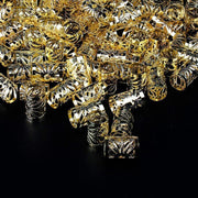40PCS Gold Dreadlock Hair Braid Cuff Clips Adjustable Beads for Braids and Styling V528-SM00539-GOLD-40PCS-339057
