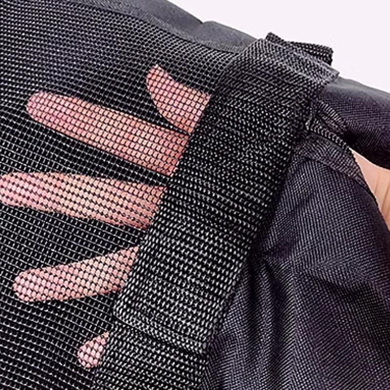 Cat Grooming Restraint Bag Pet Bath Wash Bags Nail Trimming Anti Scratch V528-SM00557-BLACK-518562