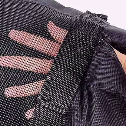 Cat Grooming Restraint Bag Pet Bath Wash Bags Nail Trimming Anti Scratch V528-SM00557-BLACK-518562