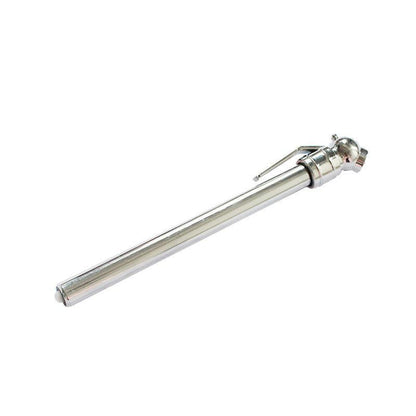 14cm Stainless Steel Pencil Tyre Pressure Gauge 5-50 PSI Manual Tester V528-SM00558-SILVER-695988
