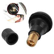 10x TR412 Car Auto Snap In Tyre Valve Rubber Tubeless Short Valve Stems V528-SM00573-10PCS-TR412