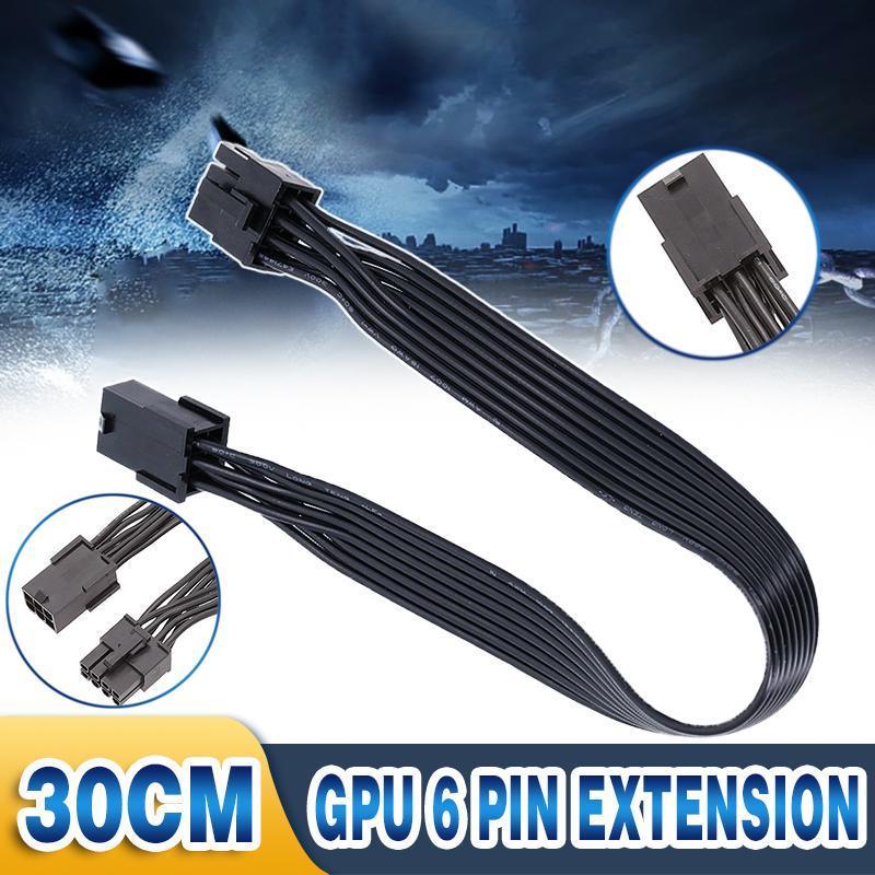 8 PIN Male to 6 PIN Female PCIE Extension Cable Converter for GPU Video Card V528-SM00580-6PINTO8PIN-755181