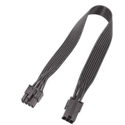 8 PIN Male to 6 PIN Female PCIE Extension Cable Converter for GPU Video Card V528-SM00580-6PINTO8PIN-755181