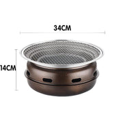 Multifunctional Charcoal Barbecue Grill Household Korean BBQ Grill Port V528-SM00608-BIG-513668