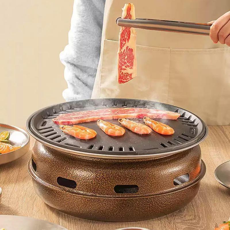 Multifunctional Charcoal Barbecue Grill Household Korean BBQ Grill Port V528-SM00608-BIG-513668