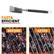 Grill Brush and Scraper 18 Inch Stainless Steel Barbecue Cleaning Brush Wire Bri V528-SM00610-S01-969229
