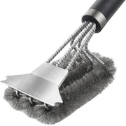 Grill Brush and Scraper 18 Inch Stainless Steel Barbecue Cleaning Brush Wire Bri V528-SM00610-S01-969229