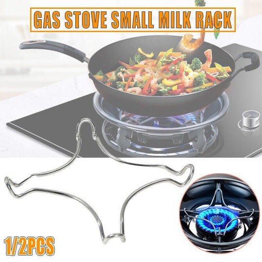 Stove Top Gas Cooker Trivet Ring Reducer Metal Plate Coffee Pot Stand For Moka - 1PC V528-SMALLMILKRACK-84745
