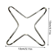 Stove Top Gas Cooker Trivet Ring Reducer Metal Plate Coffee Pot Stand For Moka - 1PC V528-SMALLMILKRACK-84745
