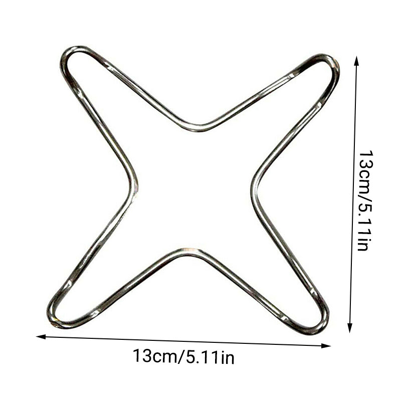 Stove Top Gas Cooker Trivet Ring Reducer Metal Plate Coffee Pot Stand For Moka - 1PC V528-SMALLMILKRACK-84745
