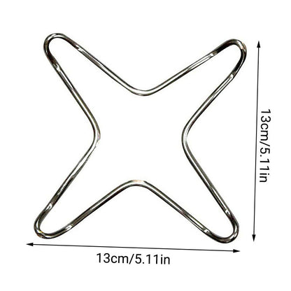 Stove Top Gas Cooker Trivet Ring Reducer Metal Plate Coffee Pot Stand For Moka - 1PC V528-SMALLMILKRACK-84745