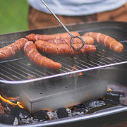 Stainless Steel Smoke Box Barbecue BBQ Smoking Wood Chip Smoker Grill Tool Box V528-SMOKER-BOX-539520