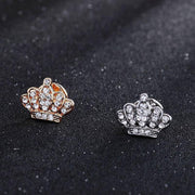 Small Crown Brooch Accessory Fashion Corsage Pin Jewelry Women Men Gift - 3# Gold V528-SN-210GOLD-980243