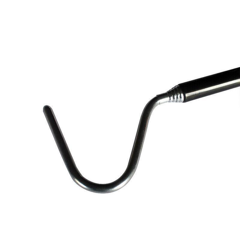 Snake Hook Adjustable Telescopic Snake Capture Hook Stainless Steel Reptile Hook V528-SNAKEHOOK-649360