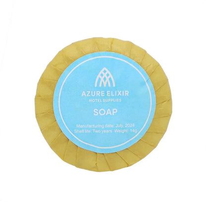 50pcs Hotel Soap Bars for Guesthouse Bathroom Travel Toiletries Set Hotel Use - Round V528-SOAP-50PCS-202897