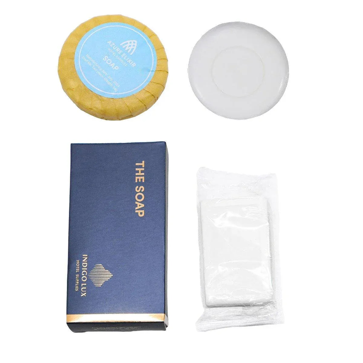 50pcs Hotel Soap Bars for Guesthouse Bathroom Travel Toiletries Set Hotel Use - Round V528-SOAP-50PCS-202897