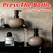 Reusable Ceramic Pump Bottle For Shampoo Lotion Soap Conditioner Travel Set V528-SOAP-DISPENSER-300ML-515868