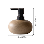 Reusable Ceramic Pump Bottle For Shampoo Lotion Soap Conditioner Travel Set V528-SOAP-DISPENSER-300ML-515868