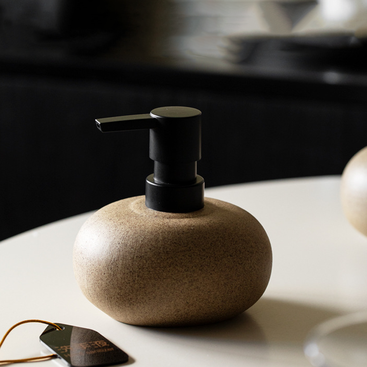 Reusable Ceramic Pump Bottle For Shampoo Lotion Soap Conditioner Travel Set V528-SOAP-DISPENSER-300ML-515868