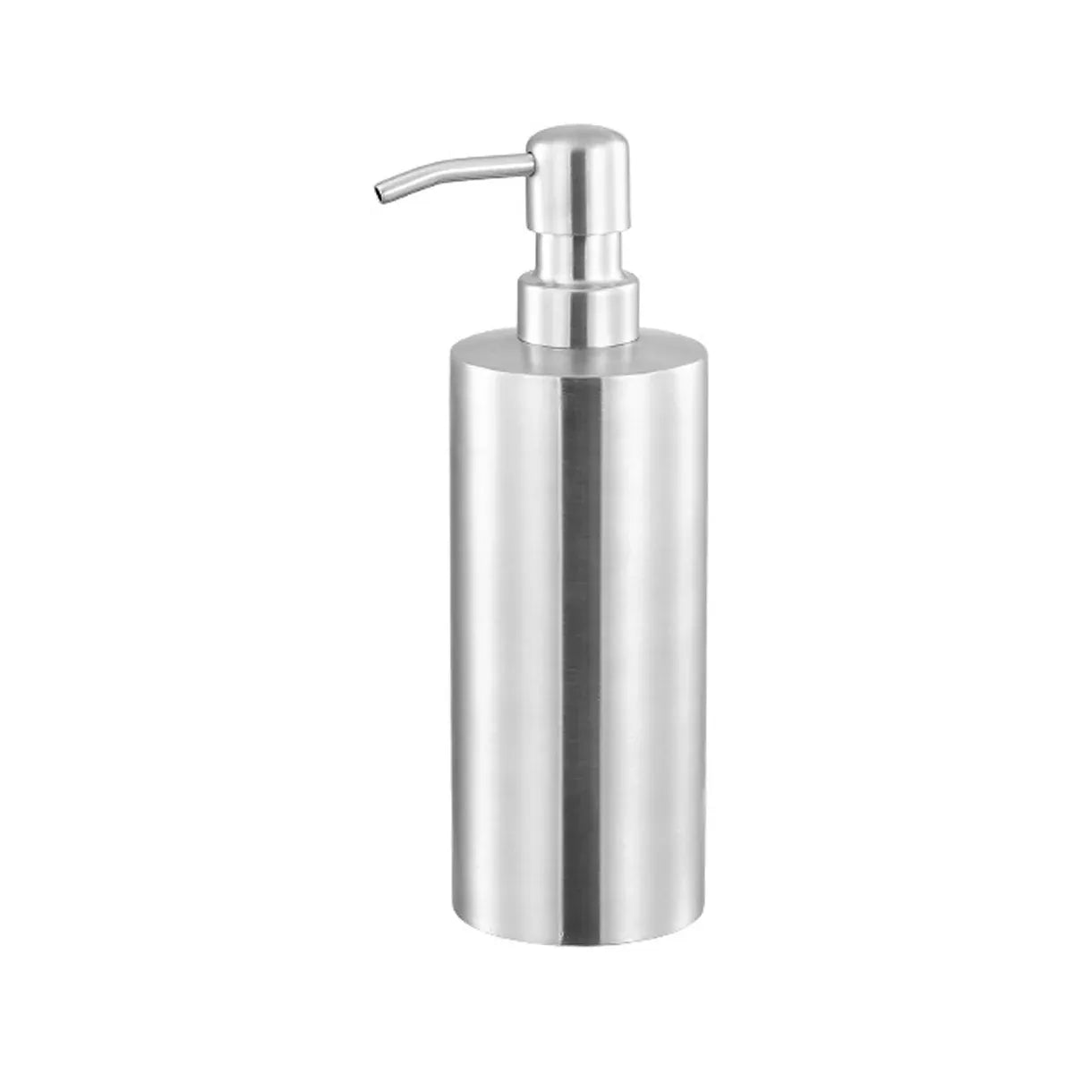 Soap Dispenser 500ml Stainless Steel Pump Silver Bathroom Liquid Container V528-SOAP-DISPENSER-500ML-368032