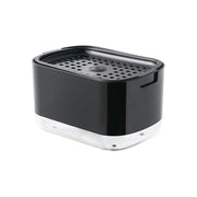 2in1 Soap Dispenser Pump Sponge Holder Countertop Dishwashing Liquid Container - Black V528-SOAPDISPENSER-BLACK-108443