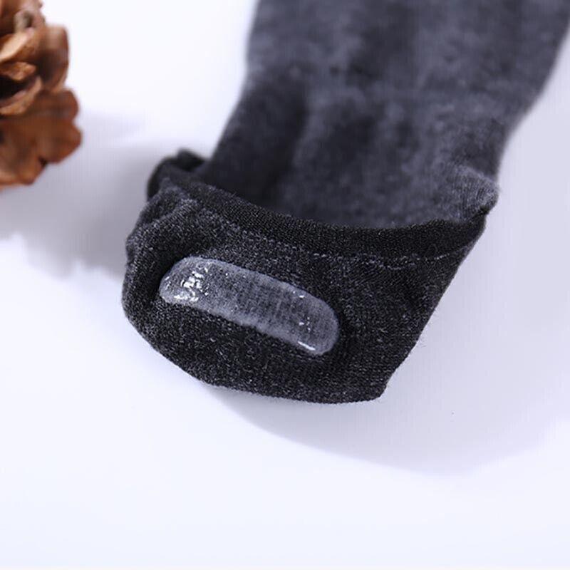 5 Pairs No Show Liner Socks Non Slip Cotton Low Cut Invisible Unisex Footies - White+Light Grey+Dark V528-SOCKS-5PCS-5COLOUR2NAVY-10286