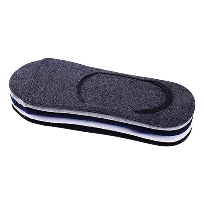 5 Pairs No Show Liner Socks Non Slip Cotton Low Cut Invisible Unisex Footies - Dark Grey V528-SOCKS-5PCS-DARKGREY-76380