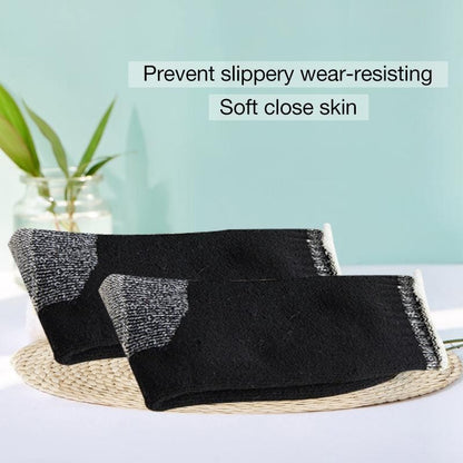 6Pairs 90% Merino Wool Thermal Heavy Duty Extra Thick Quality Work Socks Wool Au V528-SOCKS-BLACK-6PAIRS-368589