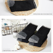 6Pairs 90% Merino Wool Thermal Heavy Duty Extra Thick Quality Work Socks Wool Au V528-SOCKS-BLACK-6PAIRS-368589