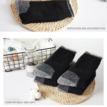 6Pairs 90% Merino Wool Thermal Heavy Duty Extra Thick Quality Work Socks Wool Au V528-SOCKS-BLACK-6PAIRS-368589