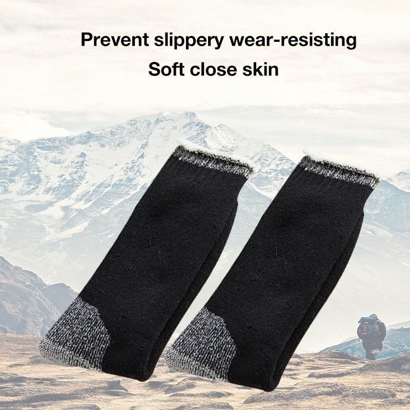 6Pairs 90% Merino Wool Thermal Heavy Duty Extra Thick Quality Work Socks Wool Au V528-SOCKS-BLACK-6PAIRS-368589