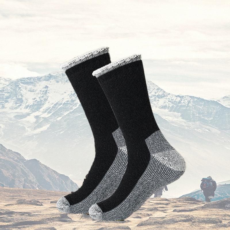 6Pairs 90% Merino Wool Thermal Heavy Duty Extra Thick Quality Work Socks Wool Au V528-SOCKS-BLACK-6PAIRS-368589