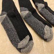 6Pairs 90% Merino Wool Thermal Heavy Duty Extra Thick Quality Work Socks Wool Au V528-SOCKS-BLACK-6PAIRS-368589