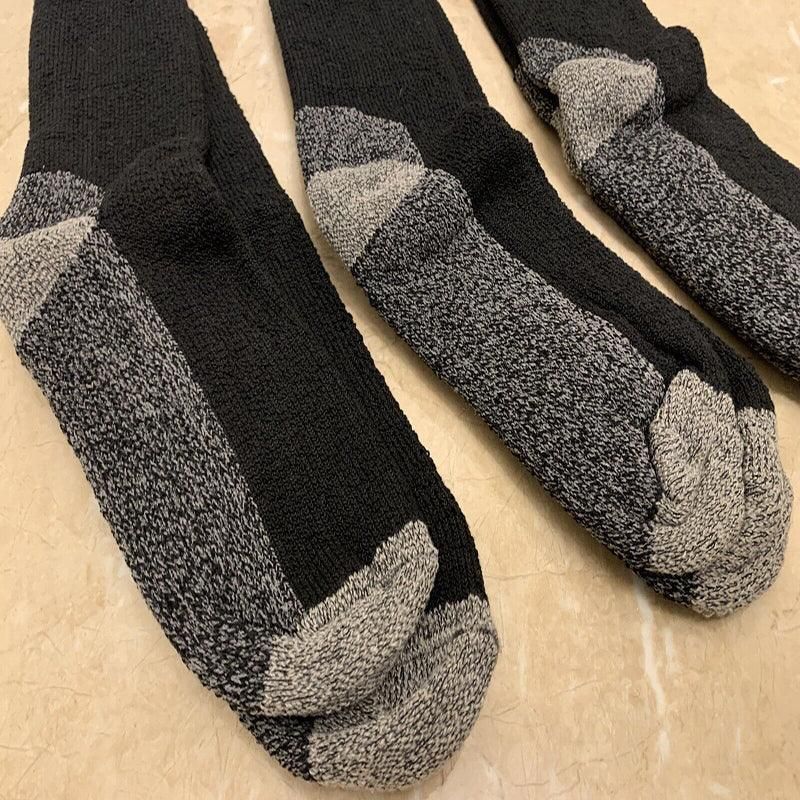 6Pairs 90% Merino Wool Thermal Heavy Duty Extra Thick Quality Work Socks Wool Au V528-SOCKS-BLACK-6PAIRS-368589
