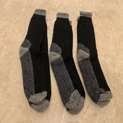 6Pairs 90% Merino Wool Thermal Heavy Duty Extra Thick Quality Work Socks Wool Au V528-SOCKS-BLACK-6PAIRS-368589